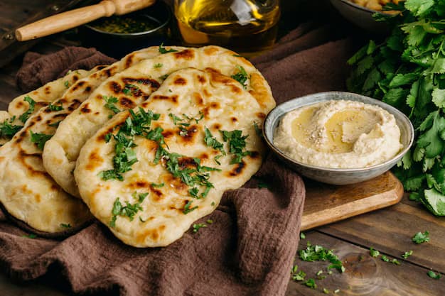 Garlic Ghee Naan